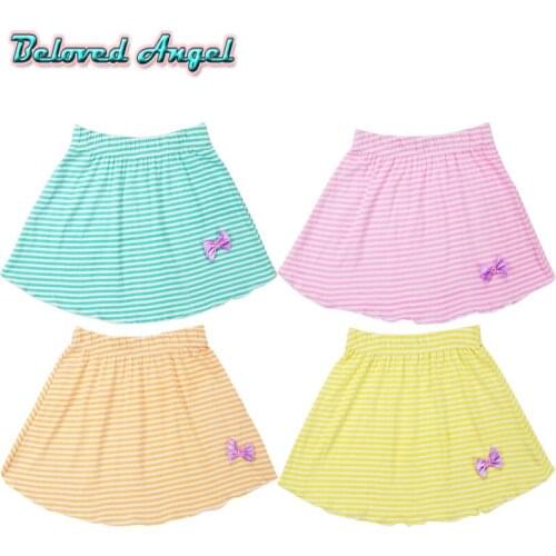 Summer Style Baby Girl Ball Gown Skirt Children Miniskirt for Girls 100% Cotton Pattern Elastic Waist Pettskirt for Kids 1-16yrs
