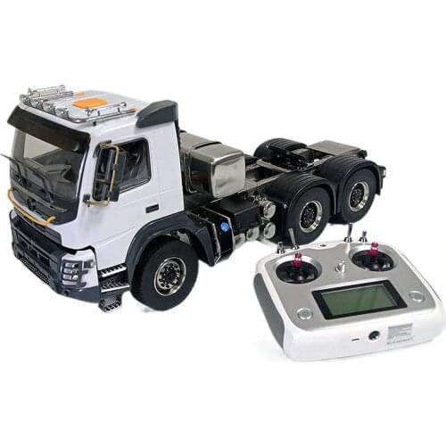 RC Tow Head 1:14 6*6 Full Drive Heavy Towing Chassis Load Bracket Differential Lock Bridge Tow Head