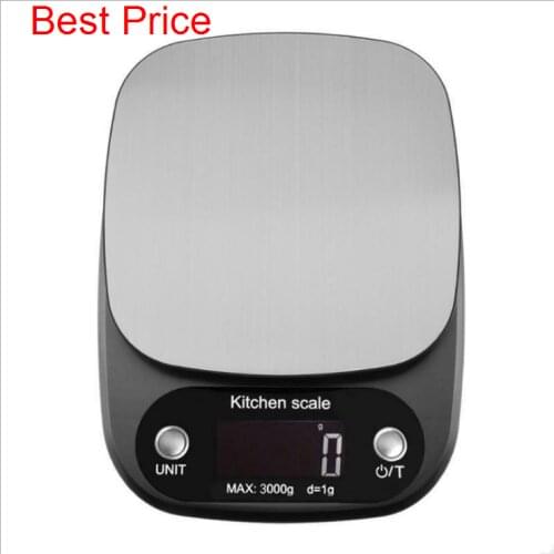 20Pcs/Lot 10kg/0.1g Digital Scale Scale High Accuracy Scale Stainless Steel Salver LCD Display Pocket Scale Kitchen Multiple Use