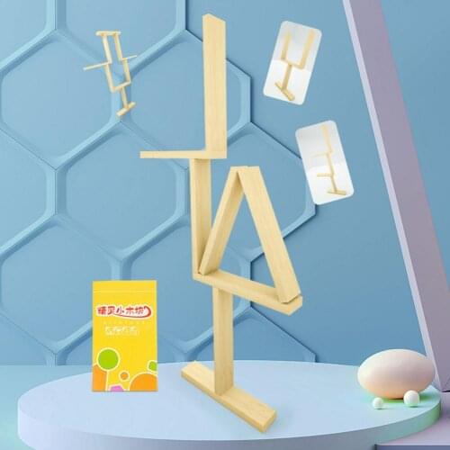 Childrens Building Block Toys Parent-child Interaction Balance Small Wooden Block Puzzle Early Education Toy Kit