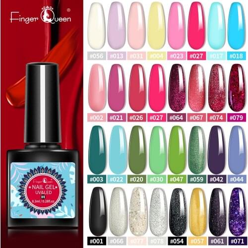 Gel polish 8ML 80Colors Gel Varnish Nail Polish Manicure Semi Permanant UV Nail Art Prime Gel Varnish