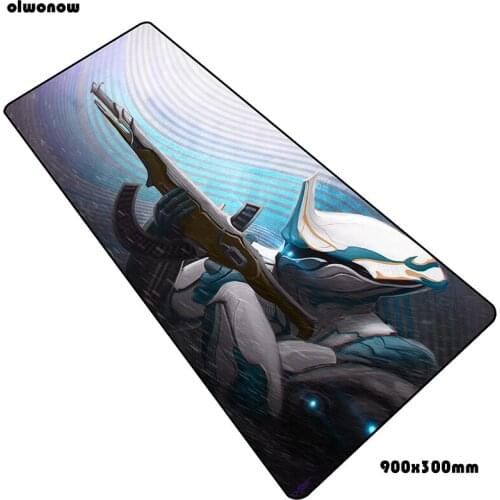 Warframe mouse pad gamer present 900x300x3mm notbook mouse mat gaming mousepad Personality pad mouse PC desk padmouse mats