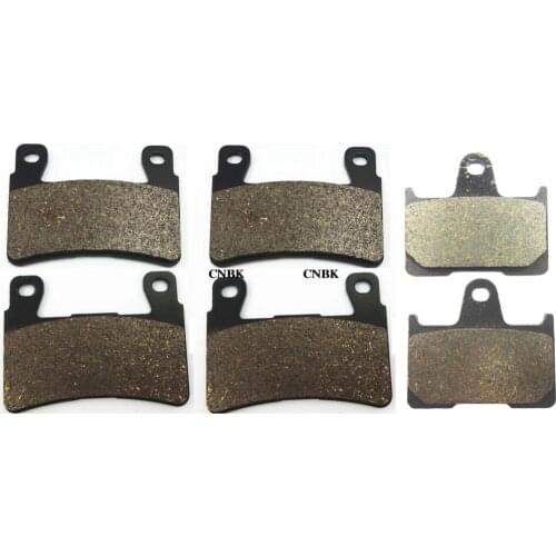 F+R Brake Pads Set for HONDA 400 CB SFX SFY SF1-3 Superfour CB400 2000 2001 2002 1999 - 2003 Front Rear