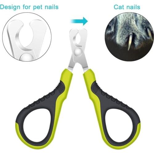 Pet Cat Dog Nail Clippers Cutter Stainless Steel Grooming Scissors Clippers Claw Trimmer Grooming Tools For Animals Nail Toe