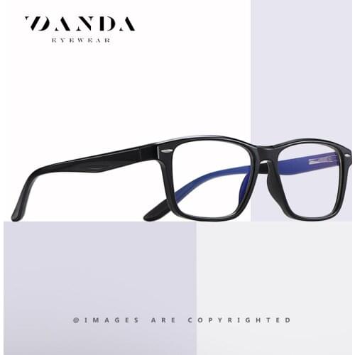 Anti Blue Light Blocking Glasses for Men Women Fashion TR90 Spring Pin Frame Goggle UV400 Gaming Clear Computer Rays Glasses