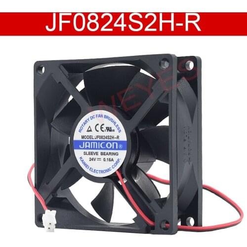 Orignal For JF0824S2H-R DC24V 0.15A Two Lines Cooling Fan