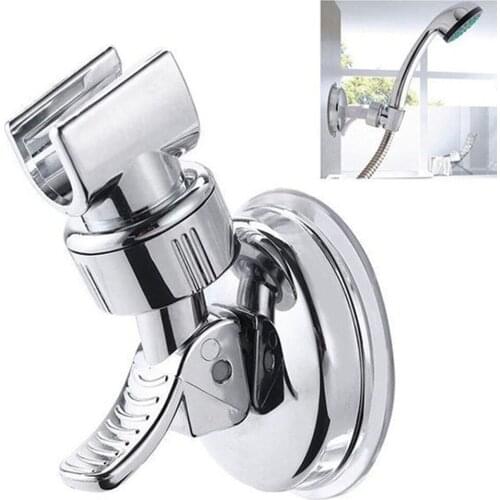 Adjustable Universal Hand Shower Holder Suction Cup Holder Full Abs Shower Rail Head Holder Bathroom Bracket Stable Rotation