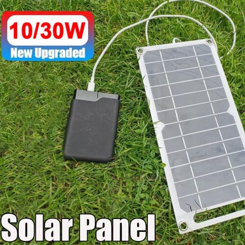 Solar Panel 100W 10W Solar Cell Power Bank RV Van Battery Charger System 5V Solar Panel Kit Complete For Home Outdoor Camping