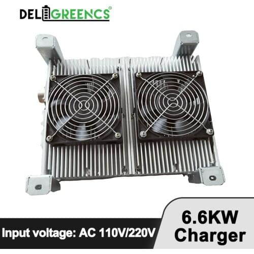 Fast Charger 6.6KW LifePO4 Lithium Battery Charger Li-ion NCM 48V 72V 96V 16S 20S 36S Enable 1430 TC CAN Control Fast Shipping