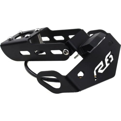 For Yamaha YZF-R6 R6 2006-2016 Motorcycle Rear Tail Parts Bracket CNC License Plate Holder LED Light