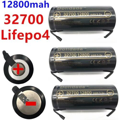 100% original 3.2V 32700 7000 mAh High Power Battery 6500 mAh LiFePO4 35A 55A Continuous Battery Discharge + Nickel Sheets