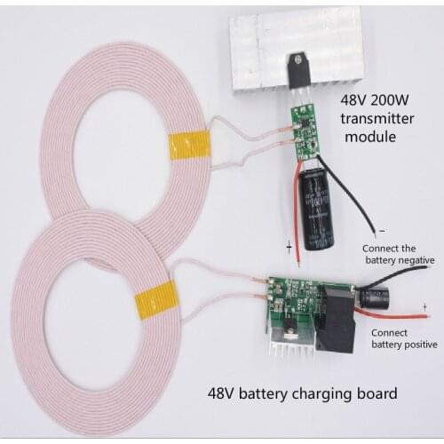200W 48V Power Supply 48V Output High Power Wireless Charging Wireless Power Supply Module XKT901-19
