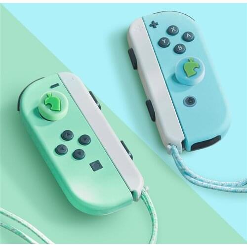 4pcs/set Replacement Analog Sticks Joystick Rocker Cap Cover for Nintend Switch/Switch Lite Game Soft Silicone Stick Grip Cap