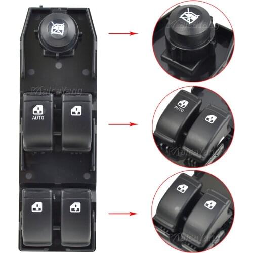 Car Accessories Front Left Master Power Window Switch 96552814 For Chevrolet Optra Daewoo Lacetti