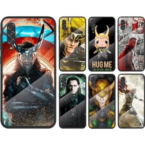 Marvel Loki Thor For Samsung Galaxy A91 A81 A72 A71 A52 A51 A41 A31 A21S A11 A01 Tempered Glass Cover Phone Case