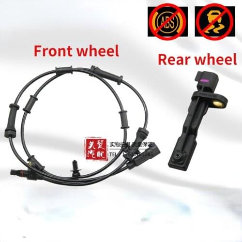 For Jeep Wrangler ABS Sensor Speed Ratio Wheel Speed Sensor Front and Rear ABS Sensor Auto Parts