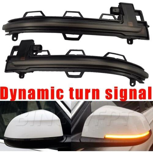 For BMW X3 X4 X5 X6 F25 LCI F26 F15 F16 New Side Rearview Mirror Indicator Blinker Light Sequential Dynamic Turn Signal Lamp
