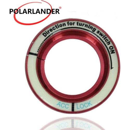 Luminous Ignition keyhole ring For Ford/kuga12/focus second generation Car Styling decoration Cover
