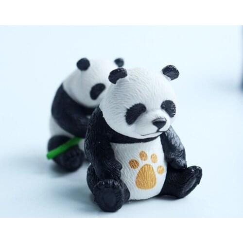 Chinese Panda Cute Magnets Refrigerators Creative 3D Resin Fridge Magnet Souvenir Decor Fridge Promotion Christmas Gifts