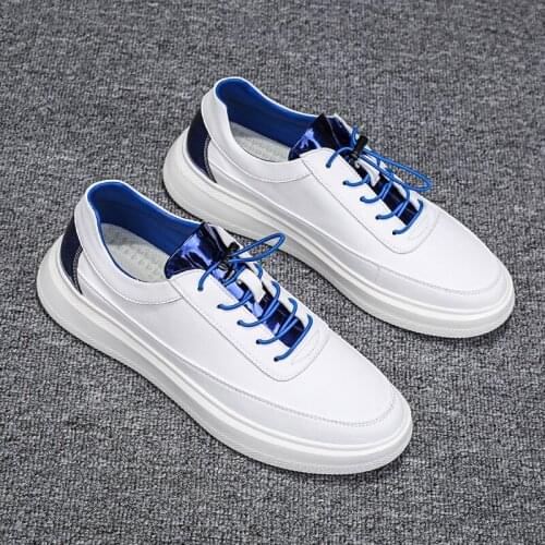 New Mens Shoes Fashion Tide Shoes High Quality White Shoes Breathable Non-slip Wild Casual Shoes Men Outdoor Leisure Walk Shoes