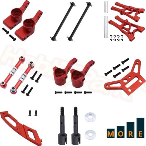 Aluminum Alloy Upgrade Parts For RC HPI WR8 Flux Rally Bullet MT ST 3.0 Ken Block Replacement Red