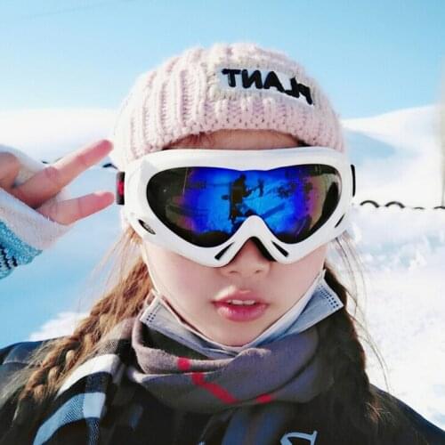 Outdoor Ski Goggles Snowboard Mask Winter Snowmobile Motocross Sunglasses Skating Sports Windproof Dustproof Riding Glasses