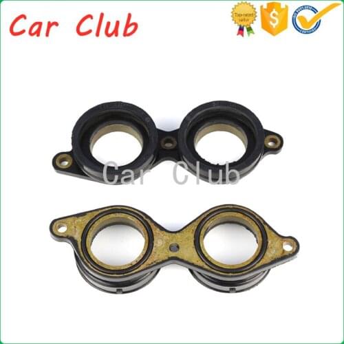 2 PCS Carburetor Intake Adapter Boot Set carburetor interface glue air inlet throat for CBR600RR F5 2007 2008 2009 2010-2017