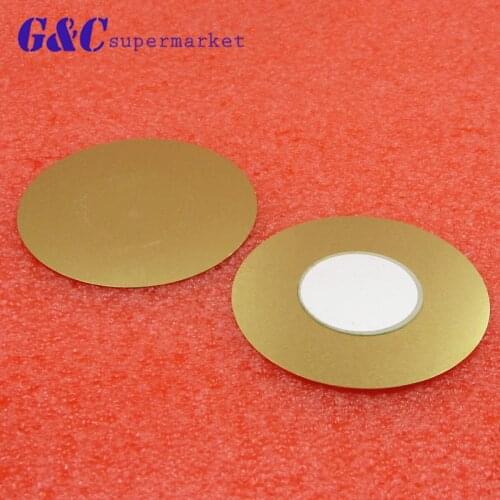 1PCS 50mm Piezo Elements Sounder Sensor Trigger Drum Disc + Copper diy electronics