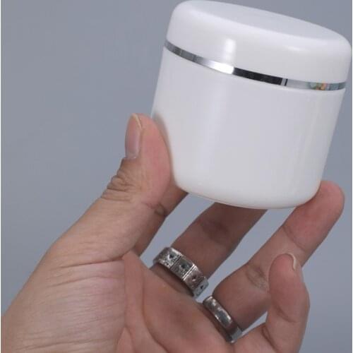 1Pcs Empty Cosmetic Containers Refillable Bottles Travel Face Cream Lotion Plastic Makeup Jar Pot 20g 30g 50g 100g 150g 250g