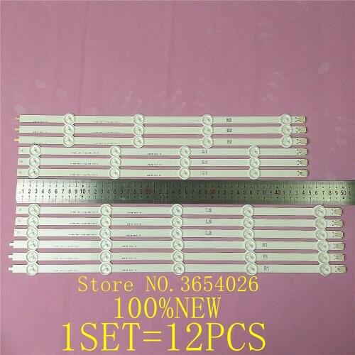 24Pieces/set NEW 47" LG 47LN5400-CN LED strip 6916L-1174A 6916L-1175A 6916L-1176A 6916L-1177A,(6*R1,6*R2,6*L1,6*L2 )