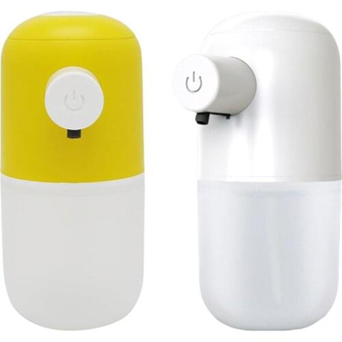 300ml Electric Automatic Foam Soap Dispenser USB 1200mah Touchless Hand Soap Dispenser Hand Washer Bathroom Kitchen Office