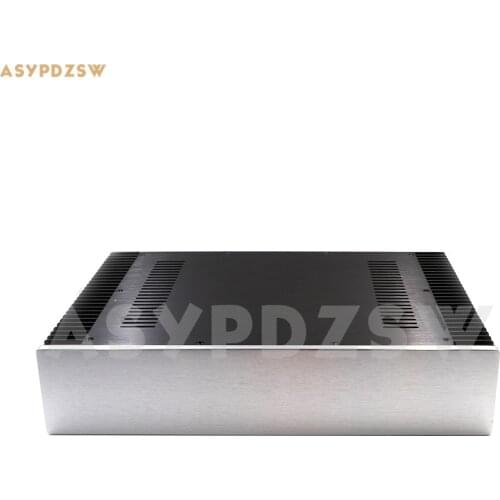4309 Aluminum Enclosure power amplifier chassis Class A AMP box dual heatsink 430mm*90mm*308mm