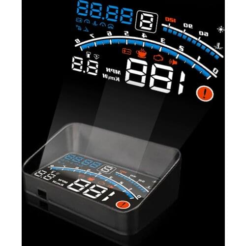 5.5" Car HUD Holder Bracket OBD Port Head Up Display Brackets Hood for ASH-4C ASH-4C-2015 ASH-4E X3 W02 F4 HUD Case Cover