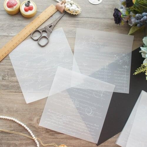 6 Sheets/lot 16.5*16.5cm DIY White Flowers and Plants Note Design Wrapping Creative Paper Craft Background Scrapbook Paper