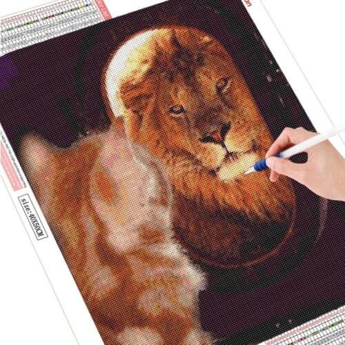 5D DIY Diamond Painting Cartoon Characters Animal Picture Craft Cross Stitch Home Decor
