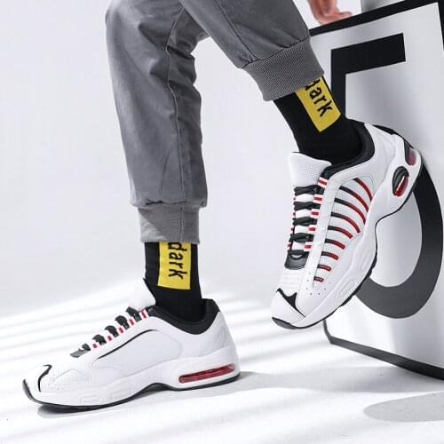 ZOXO Air Cushion Running Shoes Comfortable Casual Mesh Mens Sneakers Breathable Non-slip Outdoor Training Male Sports Shoes