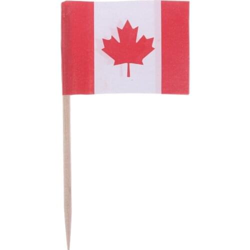 National Flags Picsart Toothpicks Party Sticks Cupcake/cake/pie/fruit/ice Cream Topper Decoration