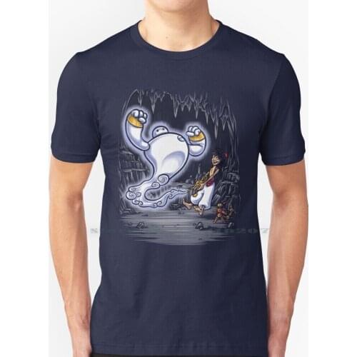 Balalaladdin T Shirt 100% Pure Cotton Aladdin Big 6 Hiro Genie Abu Cave Lamp Arabian Monkey Mashups Parody Big Hero 6
