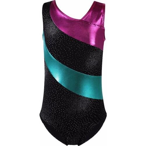 Gymnastics Leotard Dance Wear Acrobatics Jumpsuit Training Girls Kids Ballet Dress Biketard XC-3250