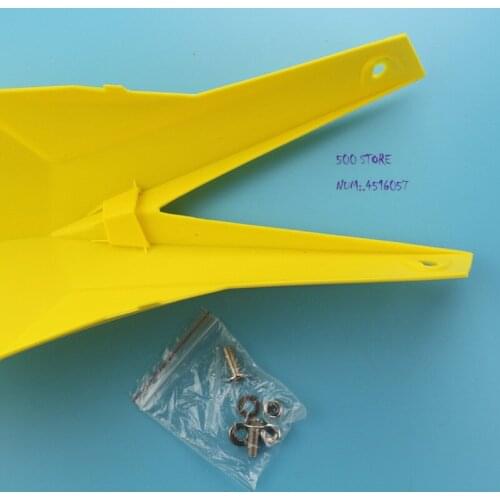 Good quality yellow rear Fender Plastic Universal Dirt Bike Fit Mudguard Cover Motorcycle for Yamaha Suzuki Kawasaki Honda KTM