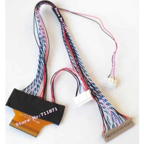 40P FFC FPC DF14 Lcd Screen Cable Line​ 0.5 Pitch 40Pin FPC 1.25 Pitch 20Pin DF14 Screen Cable 20P DF14 40P FPC FFC Screen Line
