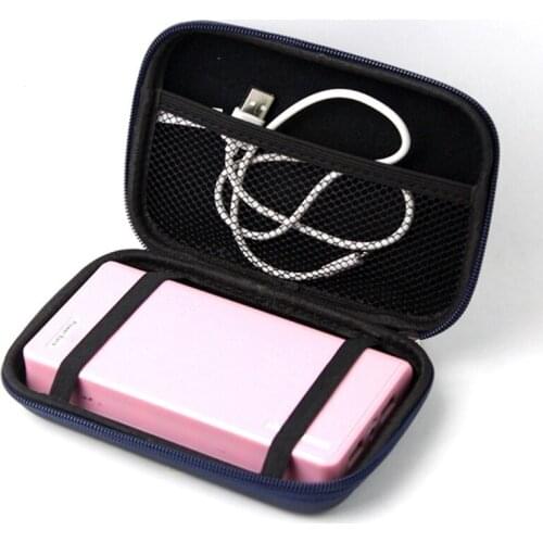 Compact Cable USB Line Power Adapter Headphone Organizer Power Bank Storage Bag Large Capacity Charger Bag