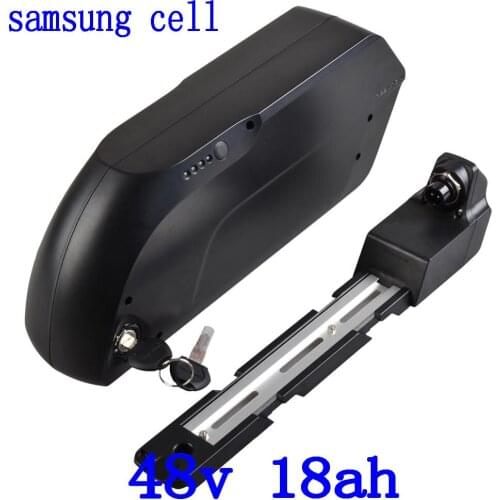 48v lithium battery 48V 17AH 17.5AH 18AH Electric Bike Battery 500W 1000W 48V Ebike battery use samsung/sanyo/panasonic/LG cell