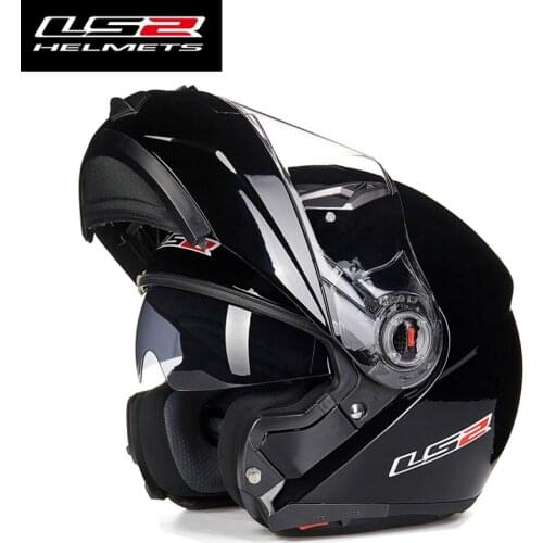 LS2 FF370 Modular Motorcycle Helmet Bluetooth Headset 5.0 Handfree Flip Up kask Capacete With Dual Visor Racing intercom Moto
