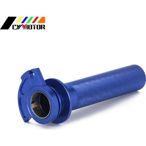 Motorcycle CNC Aluminum Handlebar Twister Throttle Tube For YAMAHA YZ125 YZ250 YZ 125 250 1996-2014
