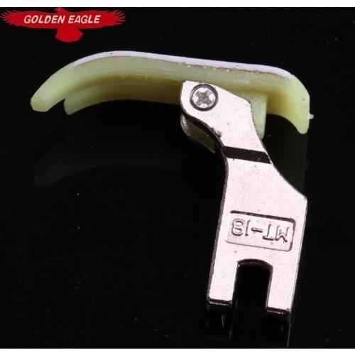 Sewing MT-18 AA -grade anti- White Floor Wearing Plastic Cards Presser Foot For Sewing Machine Presser Chi Bottom Three Floor