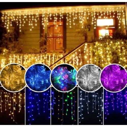Twikey LED Garlands Icicles