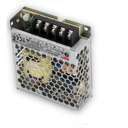 Meanwell LRS-35 series Enclosed Switching Power Supply single output 35W AC to DC12V/DC24V High efficiency cooling by free air