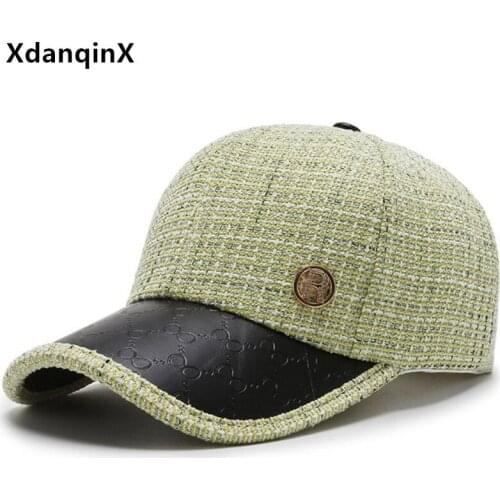 XdanqinX Spring New Trend Baseball Cap For Men Women Casual Sports Cap Couple Hat Snapback Cap Adjustable Size Net Red Black Cap