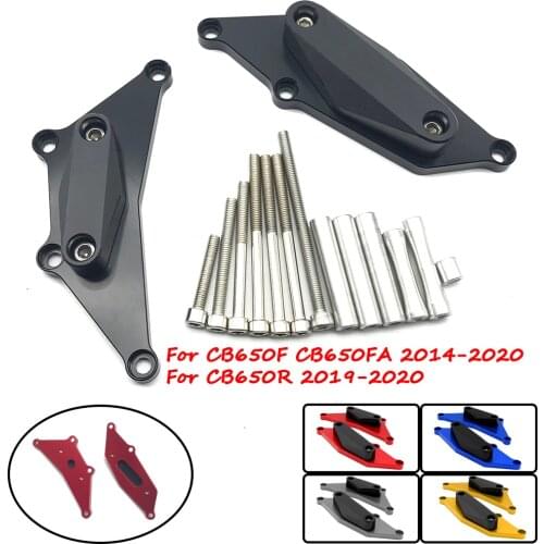 Motorcycle Engine Crash Guard Stator Cover Frame Slider Falling Protector For Honda CB650F CB650FA 2014-2020 CB650R 2019-2020